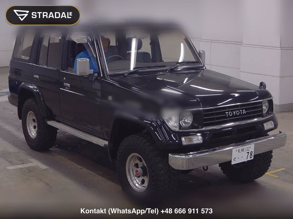 TOYOTA LAND CRUISER PRADO 5D 4WD SX WIDE 1995, aukcja z Japonii, zdjęcie 1