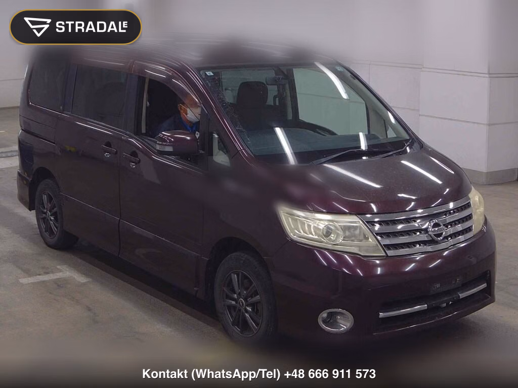 NISSAN SERENA 5D 4WD HIGHWAY STAR 2007, aukcja z Japonii, zdjęcie 1