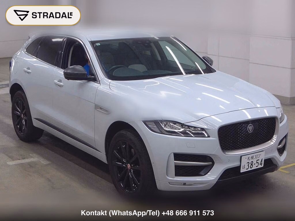 JAGUAR F-PACE 4WD R-SPORT 2019, aukcja z Japonii, zdjęcie 1