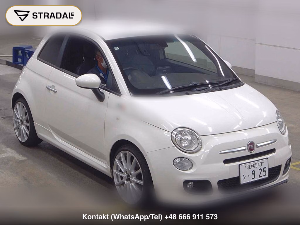 FIAT 500S TWINAIR 2014, aukcja z Japonii, zdjęcie 1