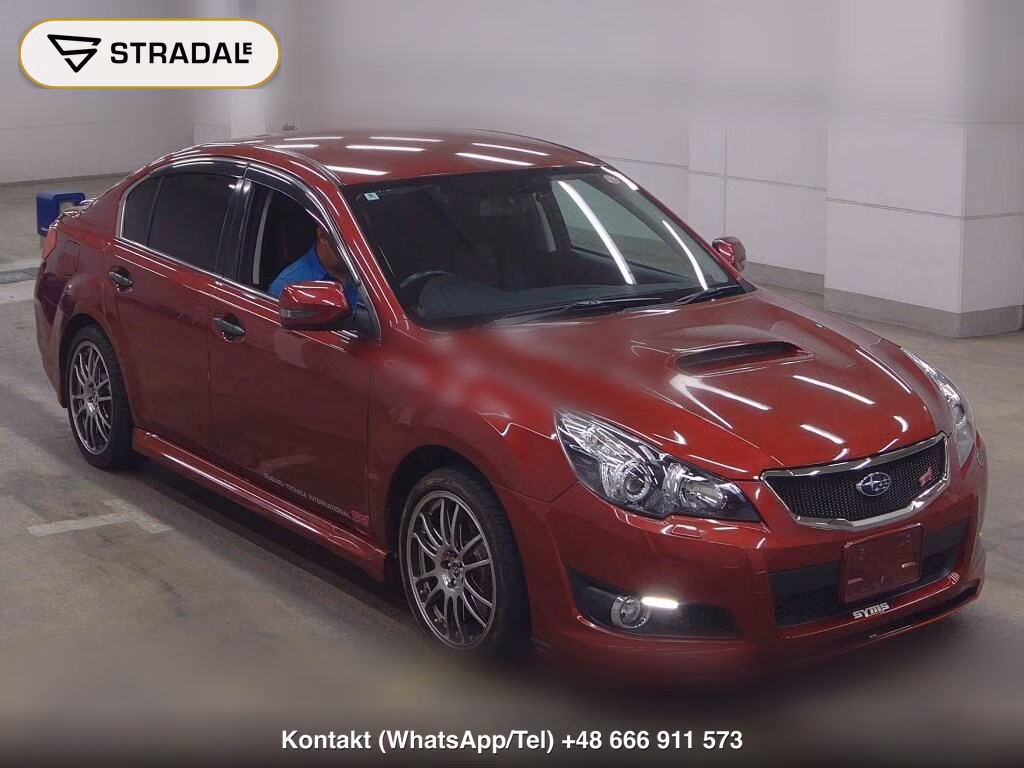 SUBARU LEGACY B4 4D 4WD 2.5GT S PACKAGE 2011, aukcja z Japonii, zdjęcie 1