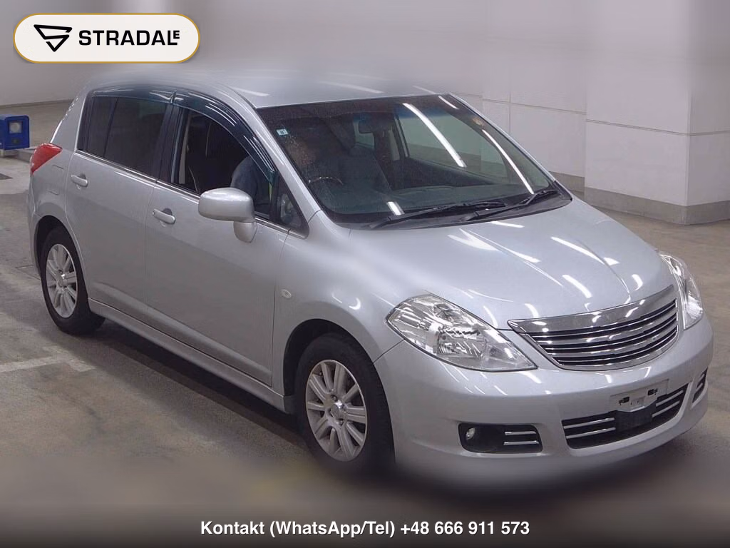 NISSAN TIIDA 2011, aukcja z Japonii, zdjęcie 1