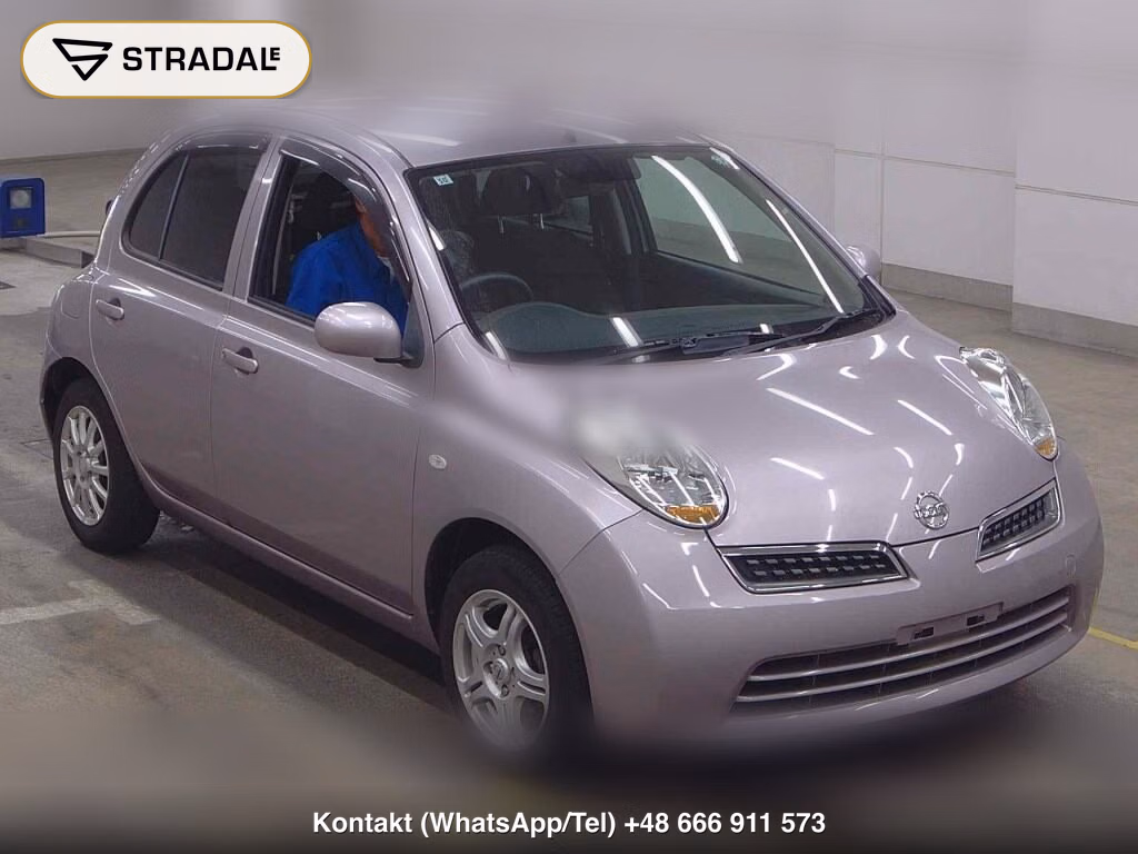 NISSAN MARCH 5D 4WD 14S FOUR COLLET 2009, aukcja z Japonii, zdjęcie 1