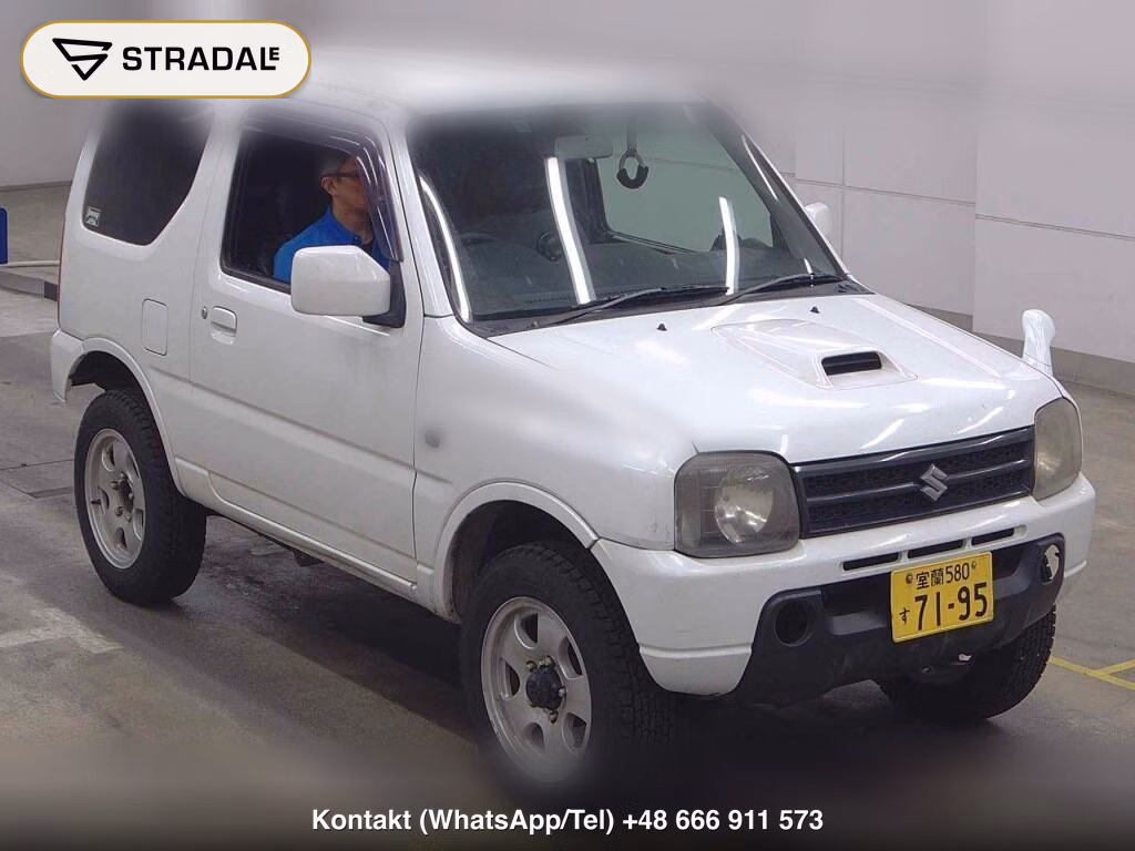 SUZUKI JIMNY 3D 4WD XC 2004, aukcja z Japonii, zdjęcie 1