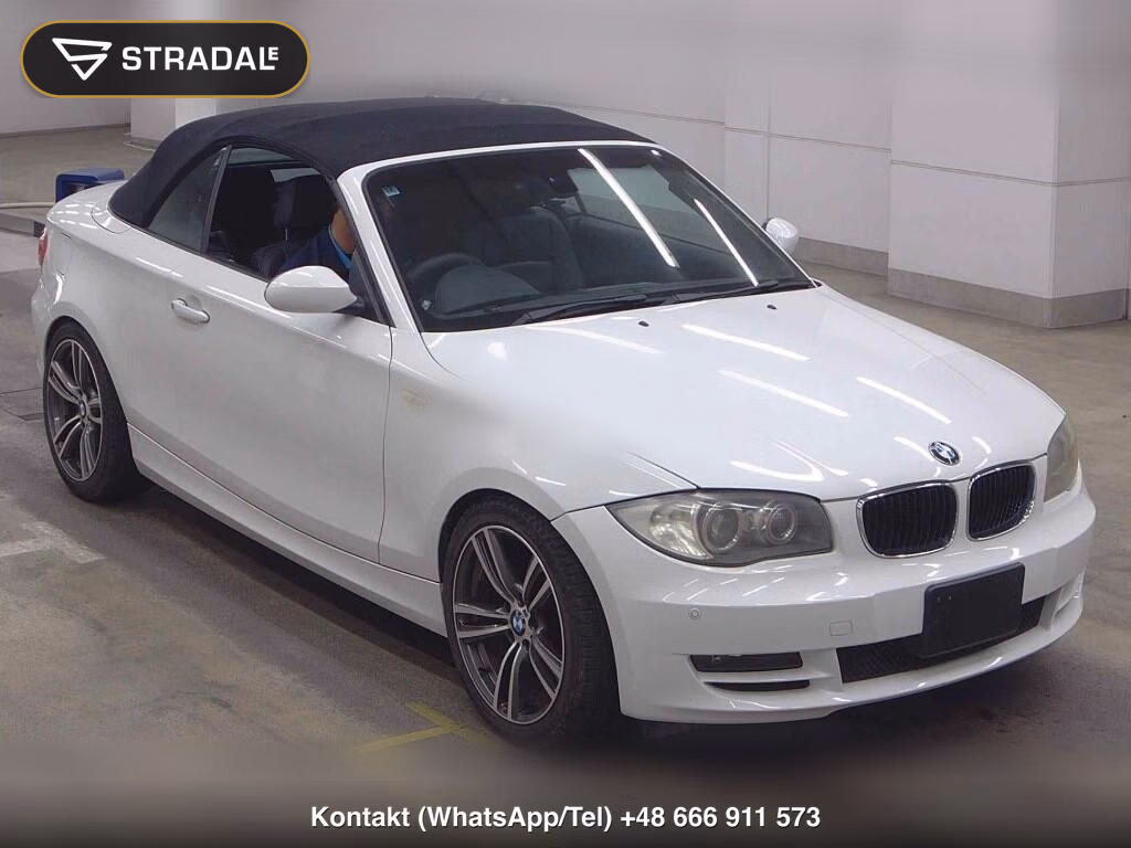 BMW 1 SERIES OP 120I CABRIOLET 2009, aukcja z Japonii, zdjęcie 1