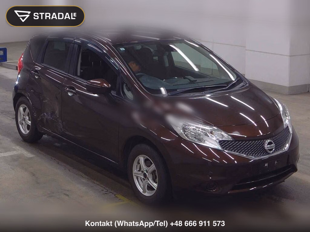 NISSAN NOTE X DIG-S 2015, aukcja z Japonii, zdjęcie 1