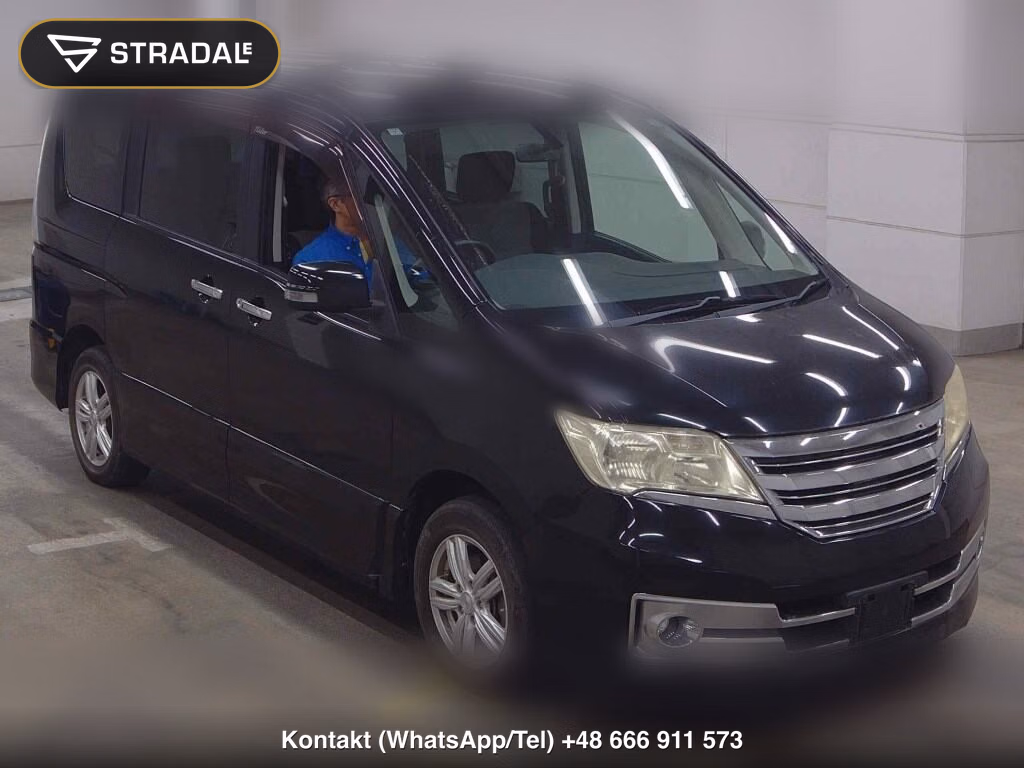 NISSAN SERENA 5D 4WD RIDER 2011, aukcja z Japonii, zdjęcie 1
