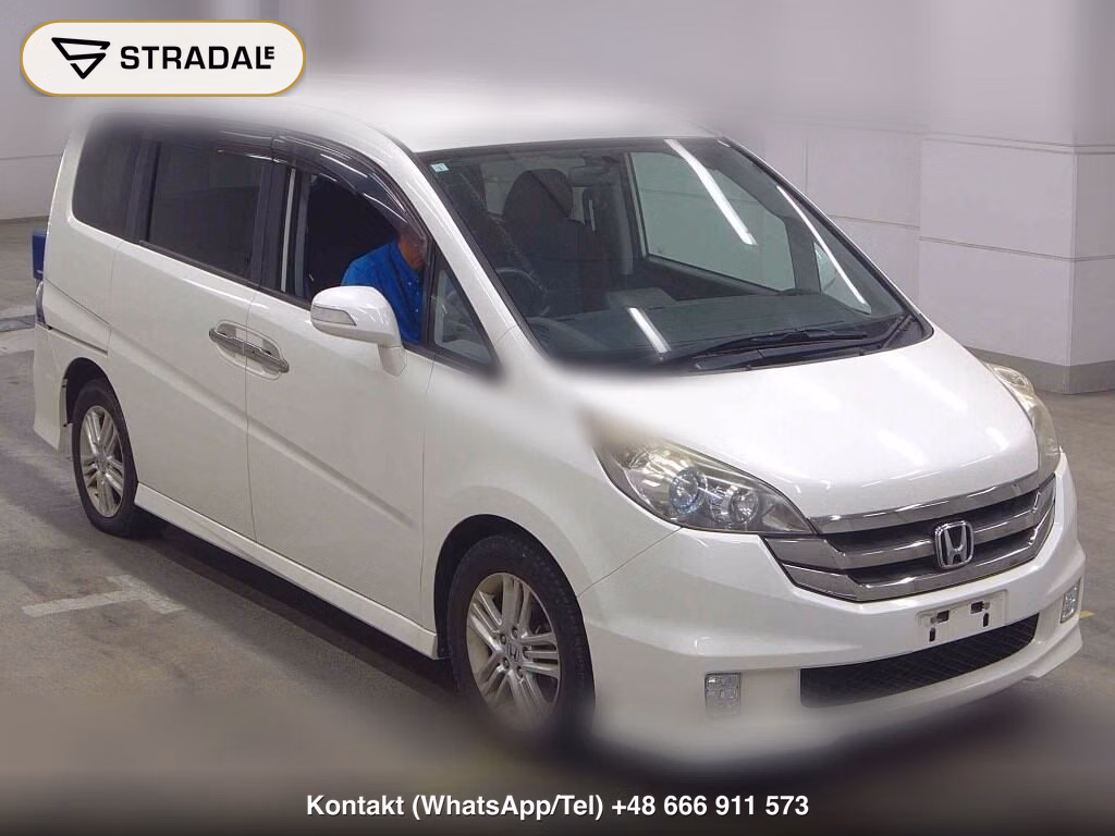 HONDA STEPWAGON 5D 4WD SPADA S Z HDD NAVI PACKAGE 2009, aukcja z Japonii, zdjęcie 1