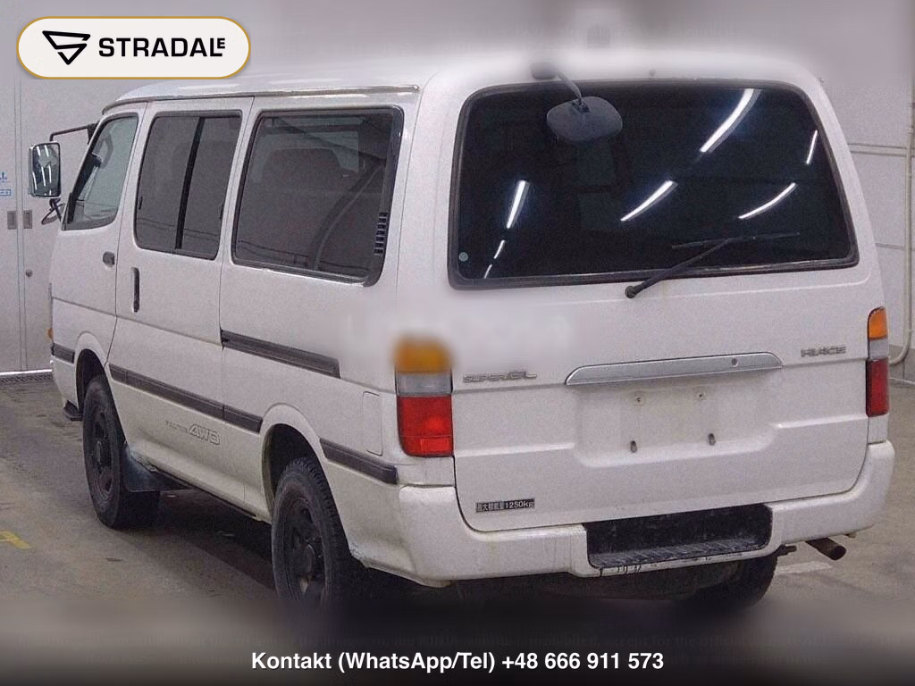 TOYOTA HIACE VAN 4D 4WD LONG SUPER GL-E, miniaturka 3