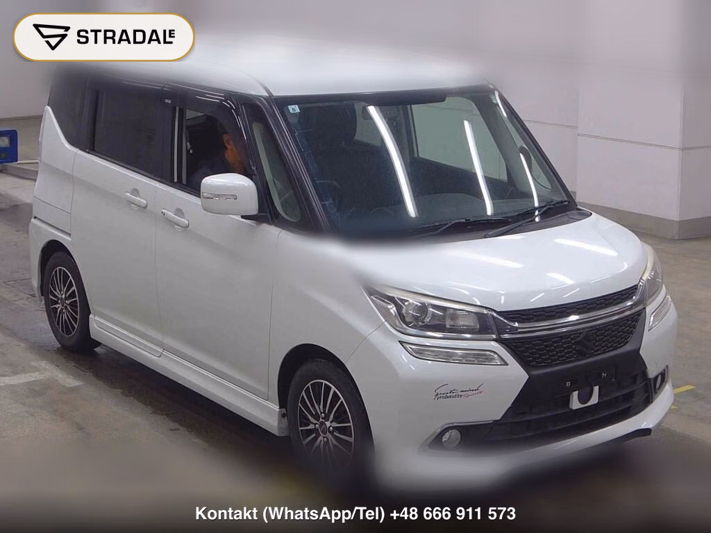 SUZUKI SOLIO BANDIT 4WD HYBRID MV 2015, aukcja z Japonii, zdjęcie 1