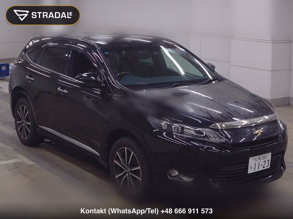 TOYOTA HARRIER 4WD ELEGANCE 2016, aukcja z Japonii, zdjęcie 1