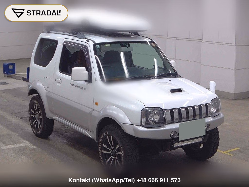 SUZUKI JIMNY SIERRA 4WD BASE GRADE 2008, aukcja z Japonii, zdjęcie 1