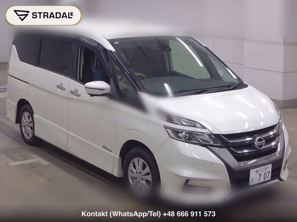 NISSAN SERENA 5D 4WD HIGHWAY STAR V SELECTION 2018, aukcja z Japonii, zdjęcie 1