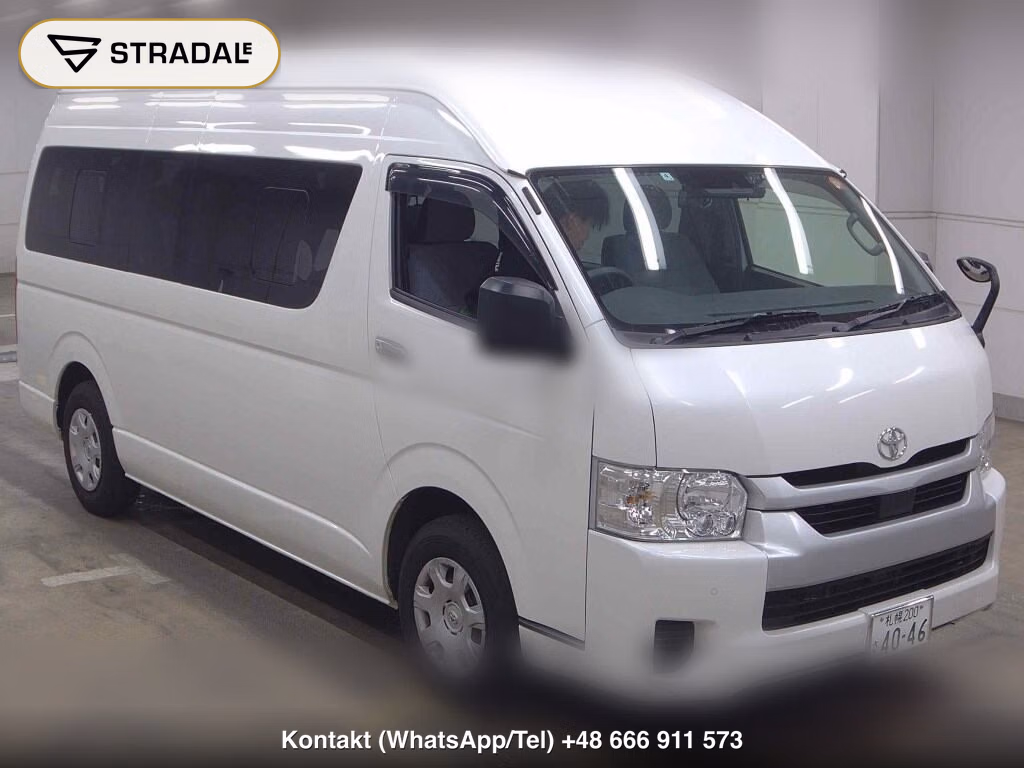 TOYOTA HIACE COMMUTER 4D 4WD SUPER LONG GL 2025, aukcja z Japonii, zdjęcie 1