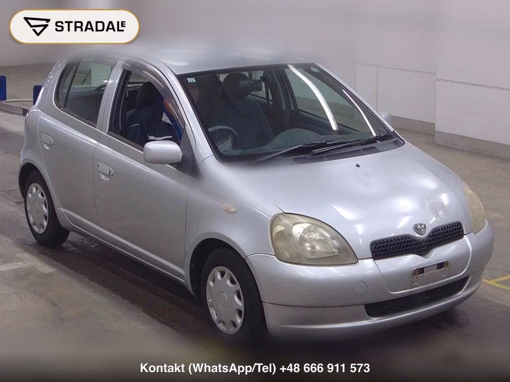TOYOTA VITZ 5D F D PACKAGE SKY BLUE VERSION 2001, aukcja z Japonii, zdjęcie 1