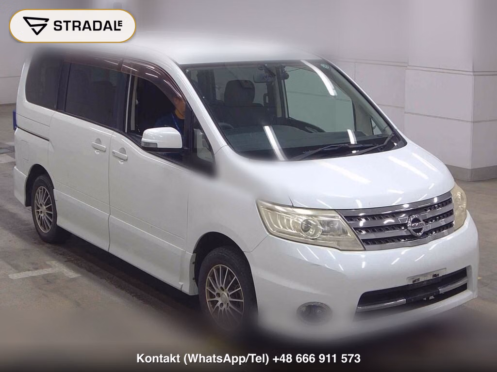 NISSAN SERENA 5D 4WD HIGHWAY STAR 2009, aukcja z Japonii, zdjęcie 1
