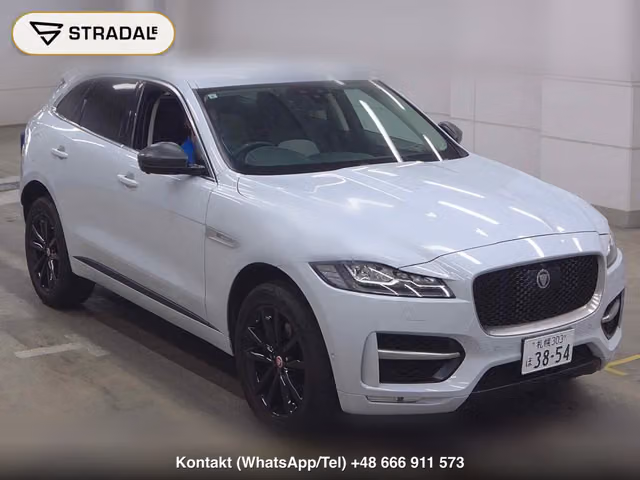 JAGUAR F-PACE 4WD R-SPORT 2019, samochód z aukcji Japonii