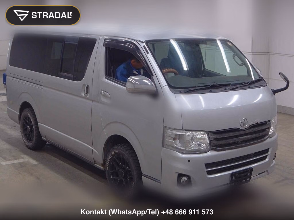 TOYOTA HIACE VAN 5D 4WD LONG SUPER GL 2008, aukcja z Japonii, zdjęcie 1