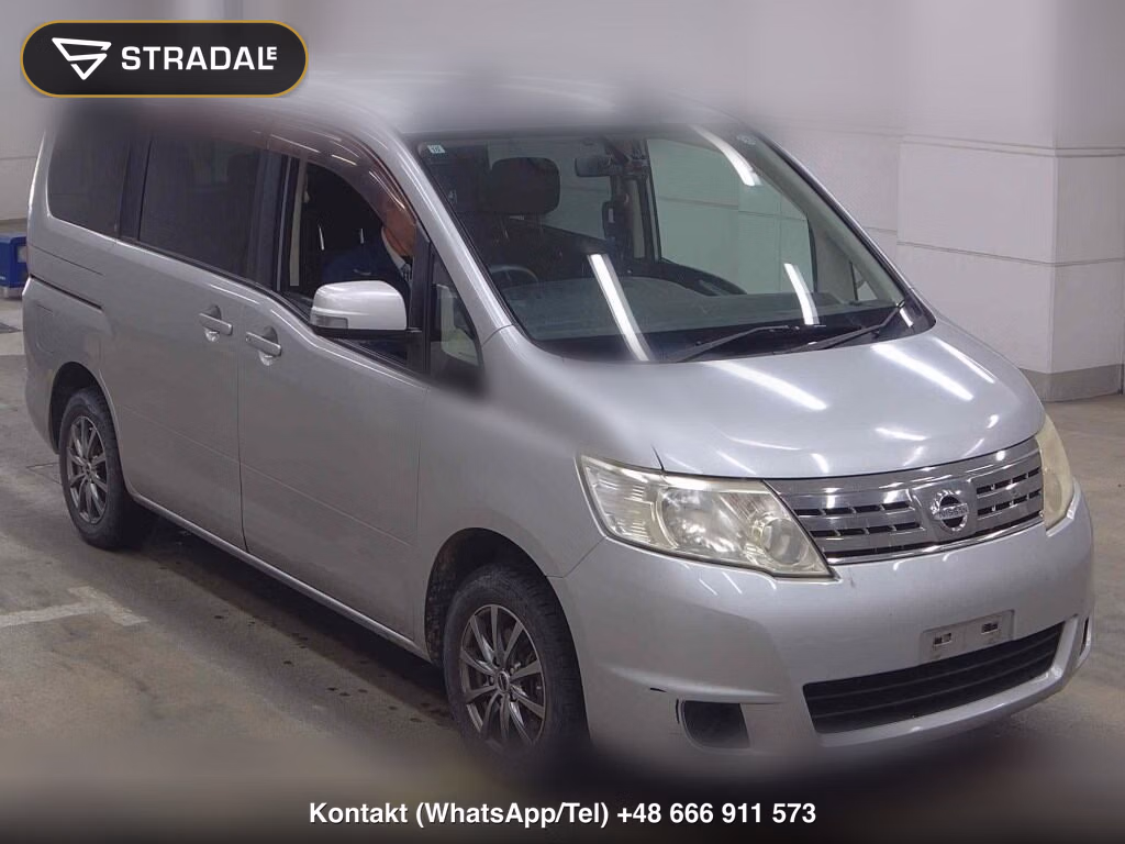 NISSAN SERENA 5D 4WD 20S 2009, aukcja z Japonii, zdjęcie 1