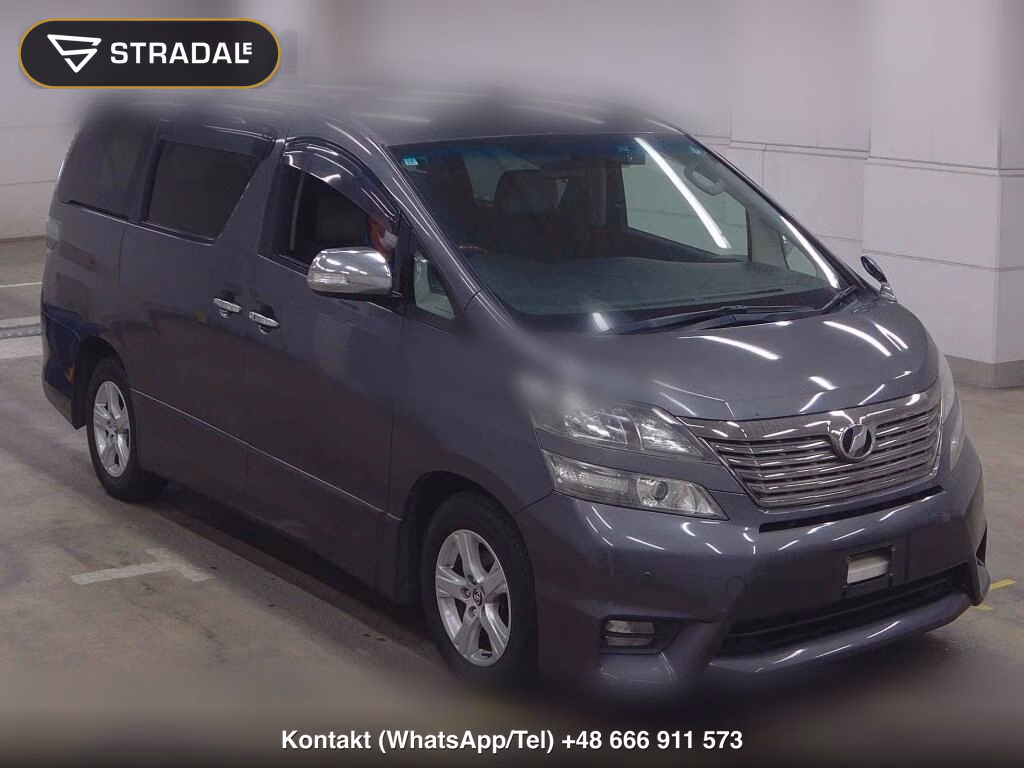 TOYOTA VELLFIRE 4WD 2.4Z PLATINUM SELECTION 2009, aukcja z Japonii, zdjęcie 1