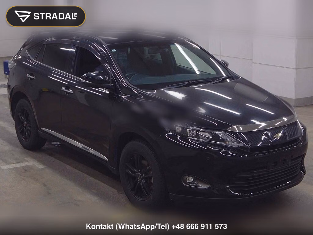 TOYOTA HARRIER 4WD ELEGANCE 2016, aukcja z Japonii, zdjęcie 1
