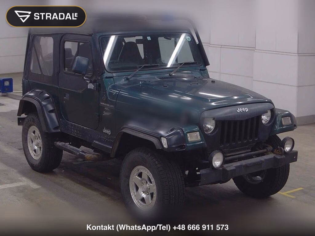 CHRYSLER JEEP JEEP WRANGLER 4WD SPORT 1999, aukcja z Japonii, zdjęcie 1