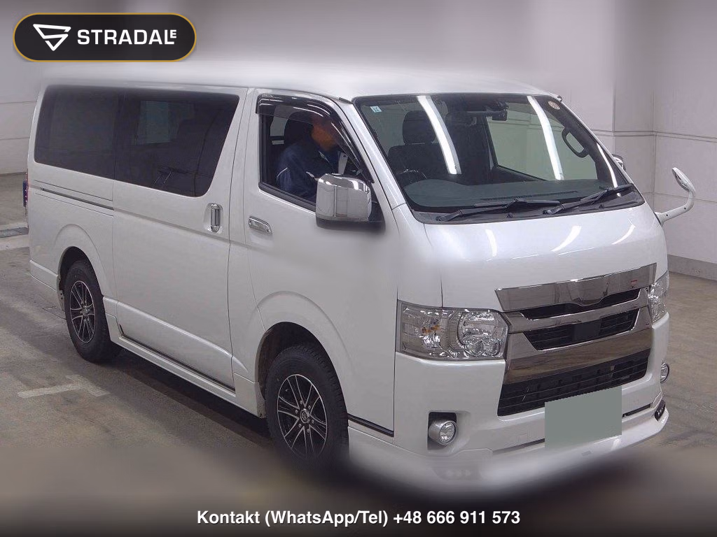 TOYOTA HIACE VAN 5D 4WD LONG SUPER GL DARK PRIME2 2021, aukcja z Japonii, zdjęcie 1