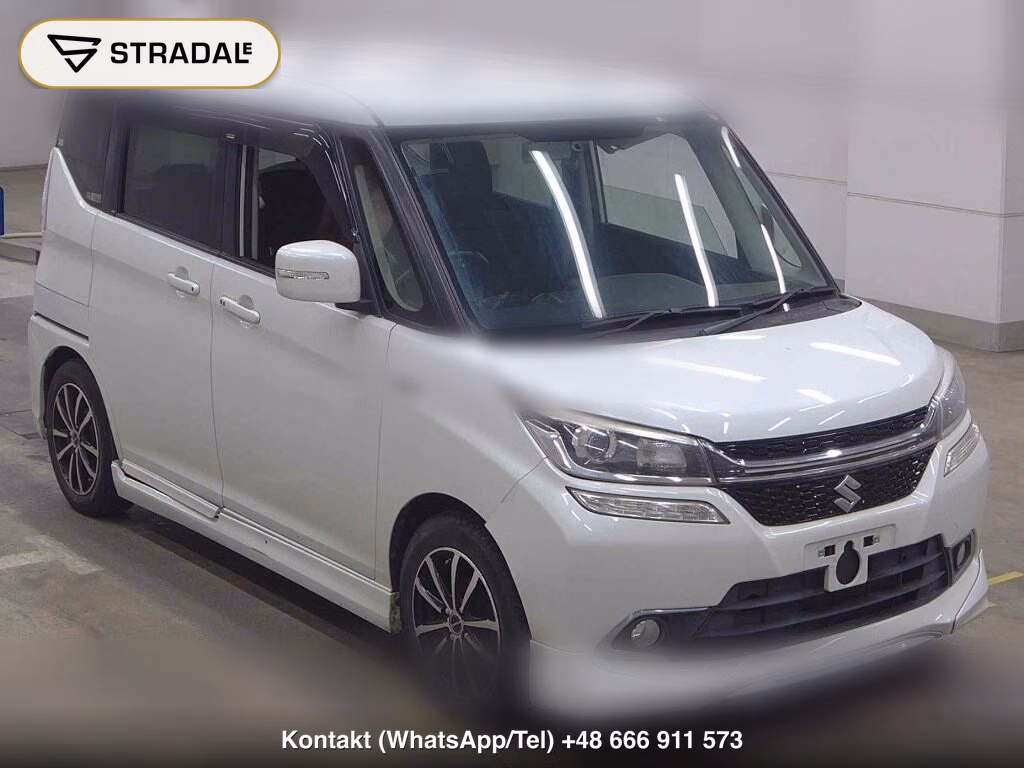 SUZUKI SOLIO BANDIT 4WD HYBRID MV 2016, aukcja z Japonii, zdjęcie 1