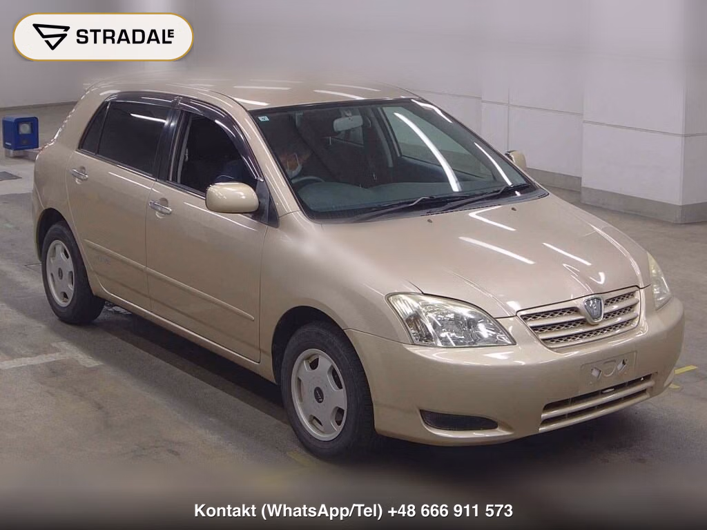 TOYOTA ALLEX 4WD XS150 WISE SELECTION 2002, aukcja z Japonii, zdjęcie 1