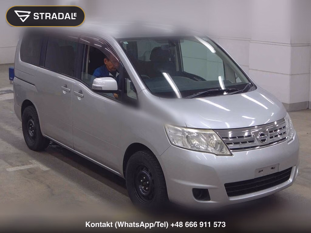NISSAN SERENA 5D 4WD 20S 2009, aukcja z Japonii, zdjęcie 1