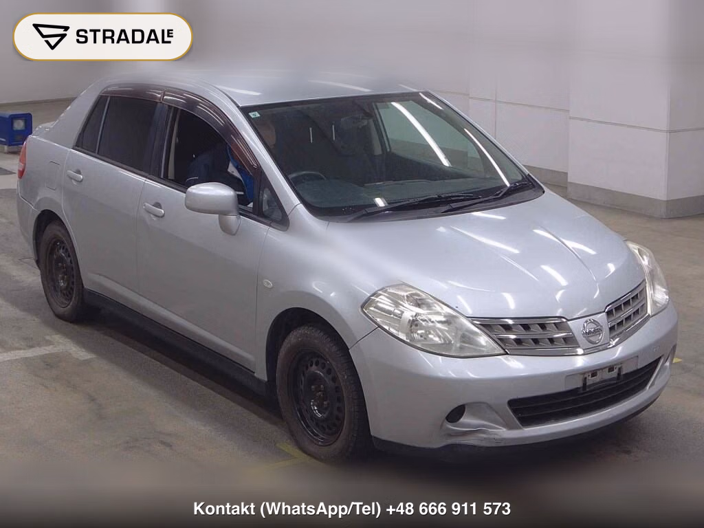 NISSAN TIIDA LATIO 4WD 15S FOUR 2008, aukcja z Japonii, zdjęcie 1