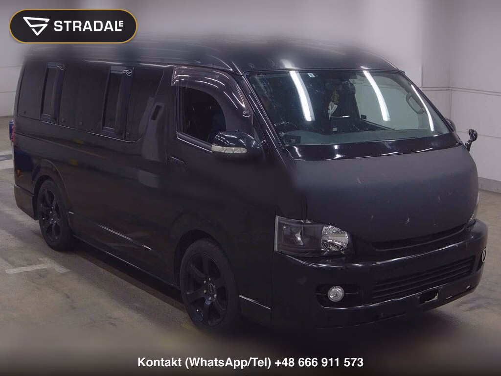TOYOTA HIACE WAGON 4D 4WD GL 2009, aukcja z Japonii, zdjęcie 1