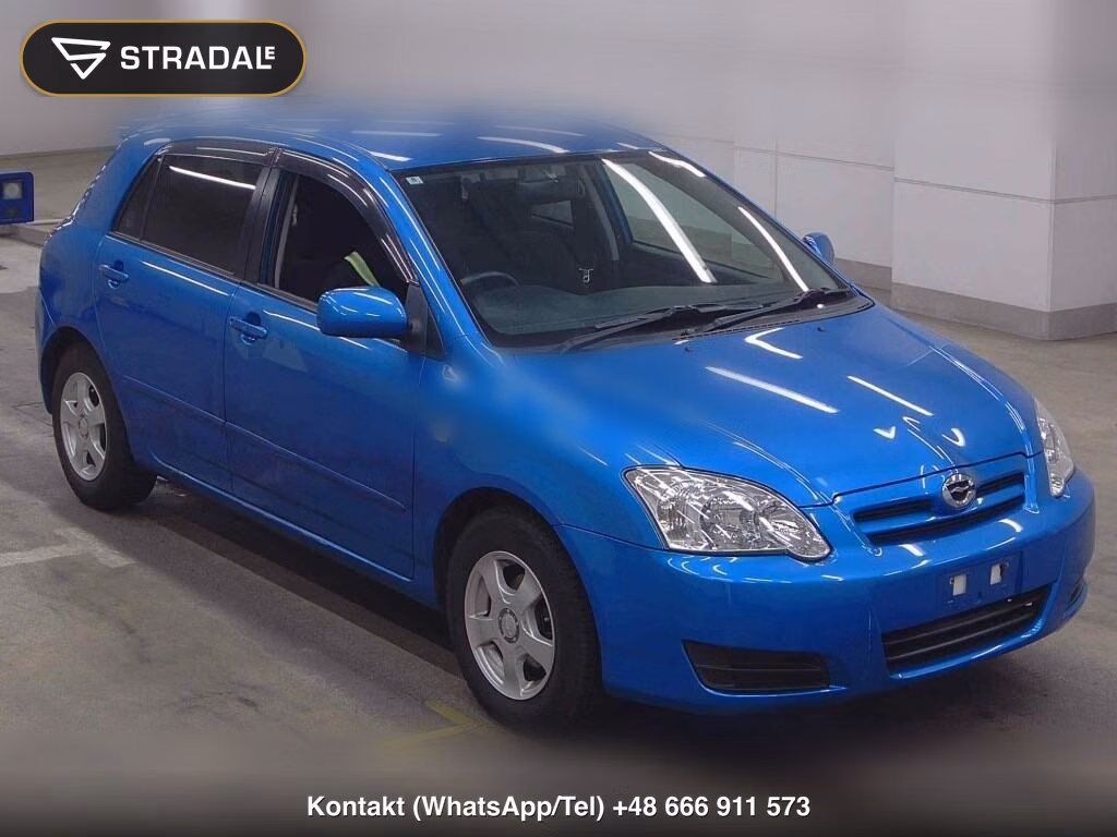 TOYOTA COROLLA RUNX X HID SELECTION 2006, aukcja z Japonii, zdjęcie 1