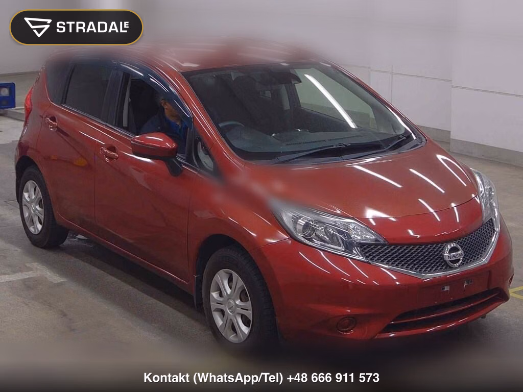 NISSAN NOTE 4WD X FOUR SMART SAFETY EDITION 2015, aukcja z Japonii, zdjęcie 1