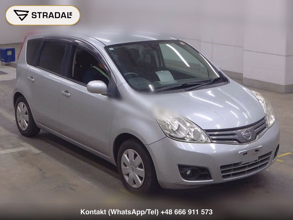 NISSAN NOTE 4WD 15X FOUR SV + PLASMA 2012, aukcja z Japonii, zdjęcie 1