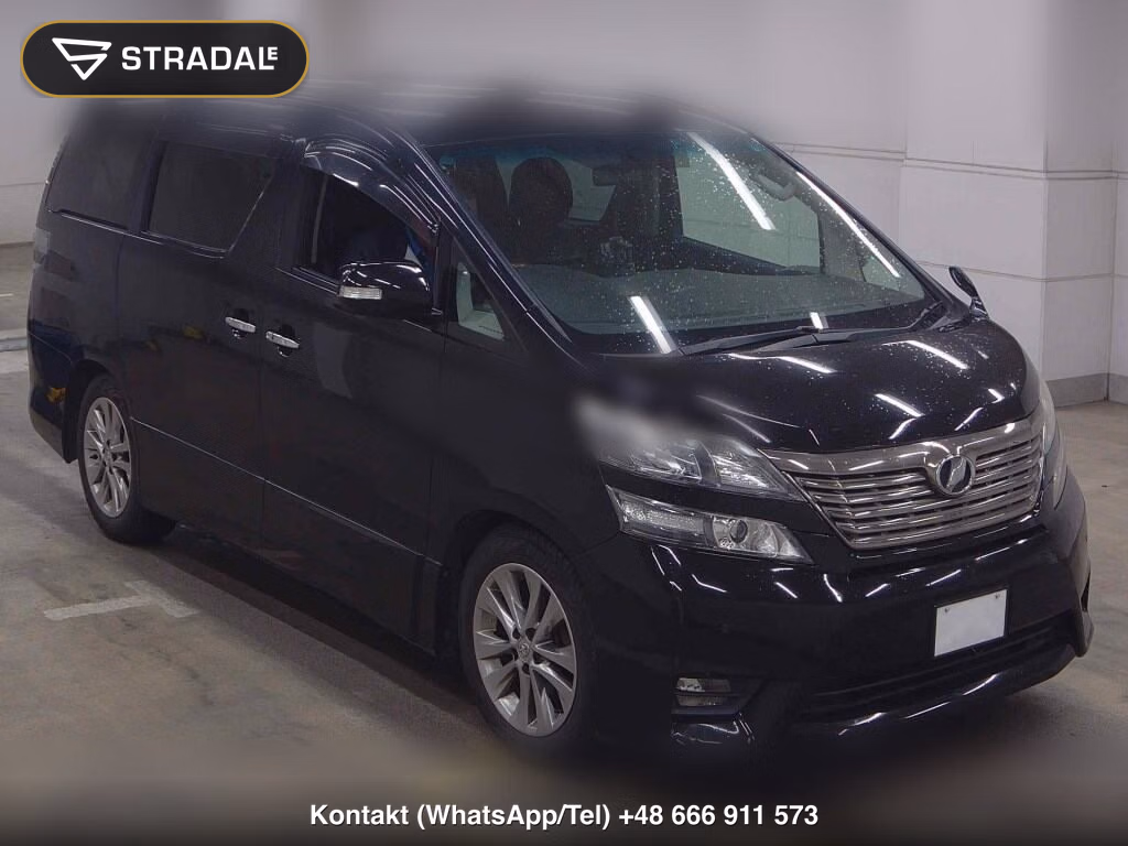 TOYOTA VELLFIRE 2.4Z PLATINUM SELECTION Ⅱ 2010, aukcja z Japonii, zdjęcie 1