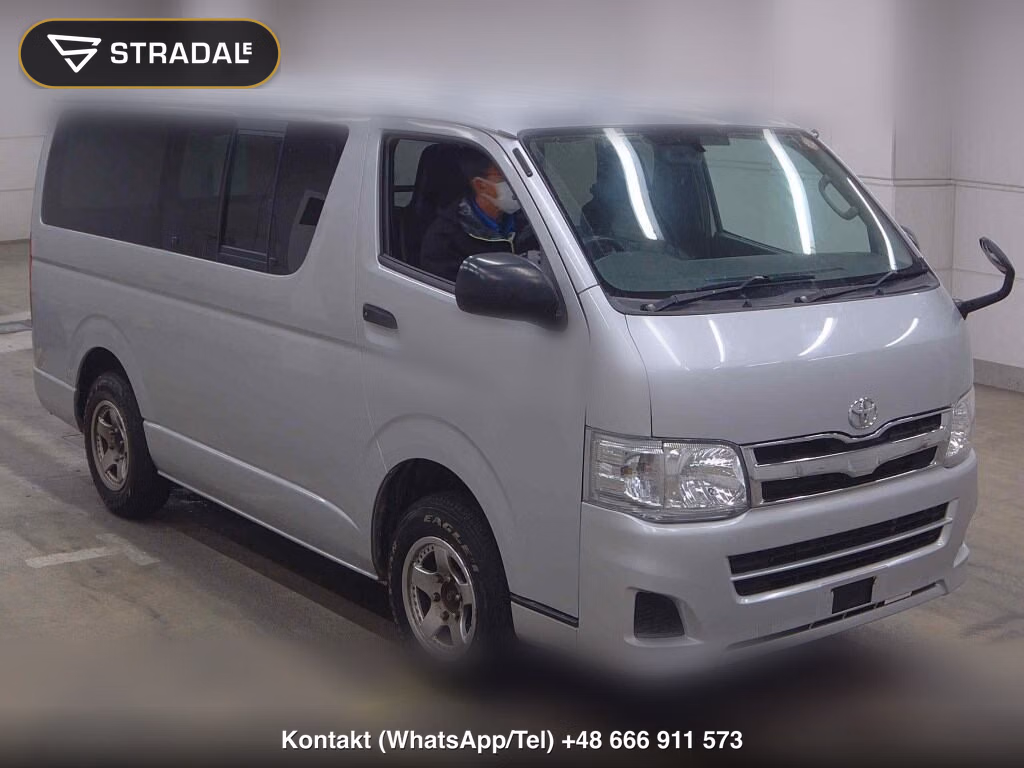 TOYOTA HIACE VAN 4D 4WD DX GL PACKAGE 2010, aukcja z Japonii, zdjęcie 1