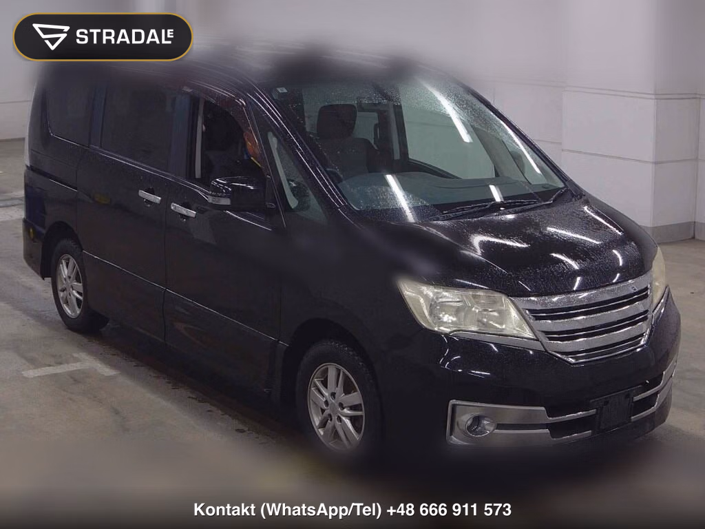 NISSAN SERENA 5D 4WD RIDER 2011, aukcja z Japonii, zdjęcie 1