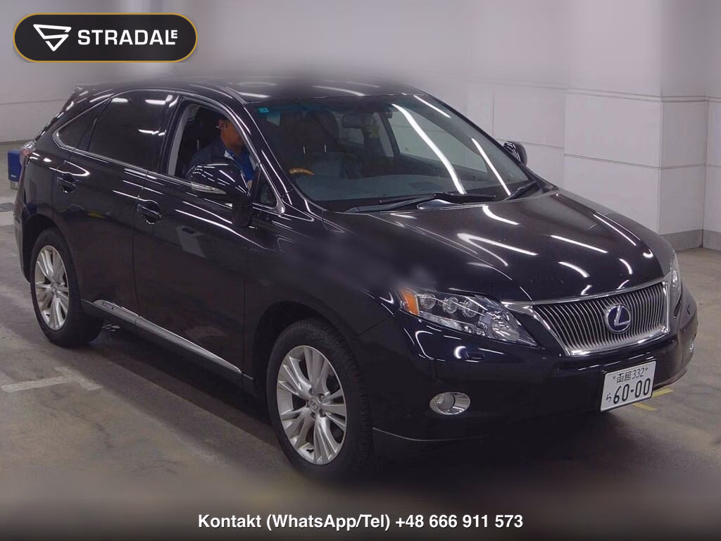 LEXUS RX 4WD RX450H VERSION L 2010, aukcja z Japonii, zdjęcie 1