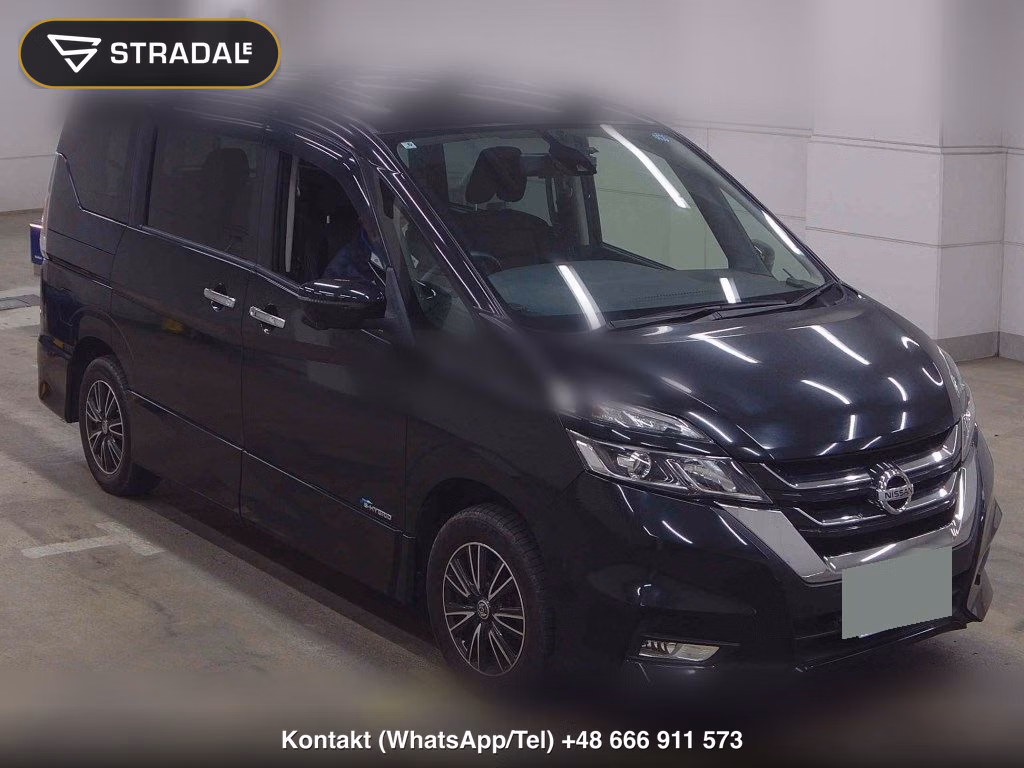 NISSAN SERENA 5D 4WD HIGHWAY STAR 2017, aukcja z Japonii, zdjęcie 1