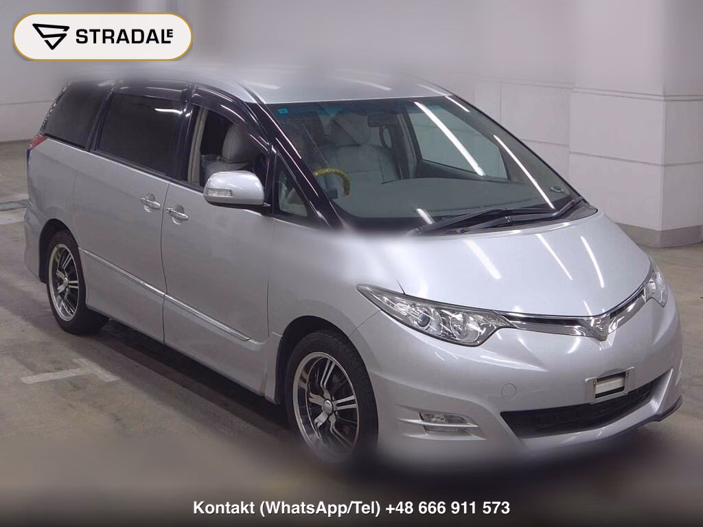 TOYOTA ESTIMA 5D 4WD 2.4 AERAS G EDITION 2007, aukcja z Japonii, zdjęcie 1