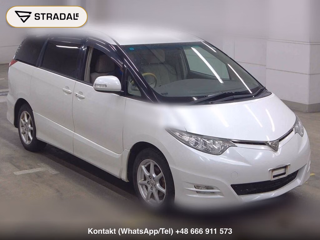 TOYOTA ESTIMA 5D 4WD 2.4 AERAS G EDITION 2007, aukcja z Japonii, zdjęcie 1