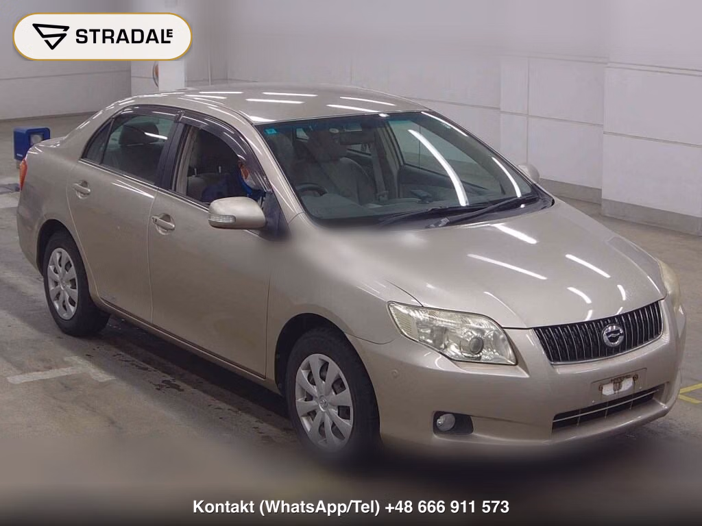 TOYOTA COROLLA AXIO 4WD LUXEL 2007, aukcja z Japonii, zdjęcie 1