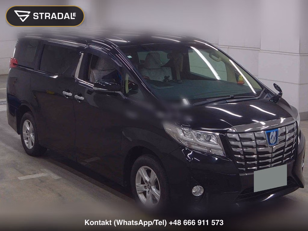 TOYOTA ALPHARD HYBRID 4WD X 2017, aukcja z Japonii, zdjęcie 1