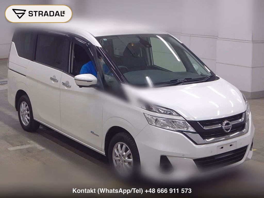 NISSAN SERENA 5D 4WD X 2017, aukcja z Japonii, zdjęcie 1