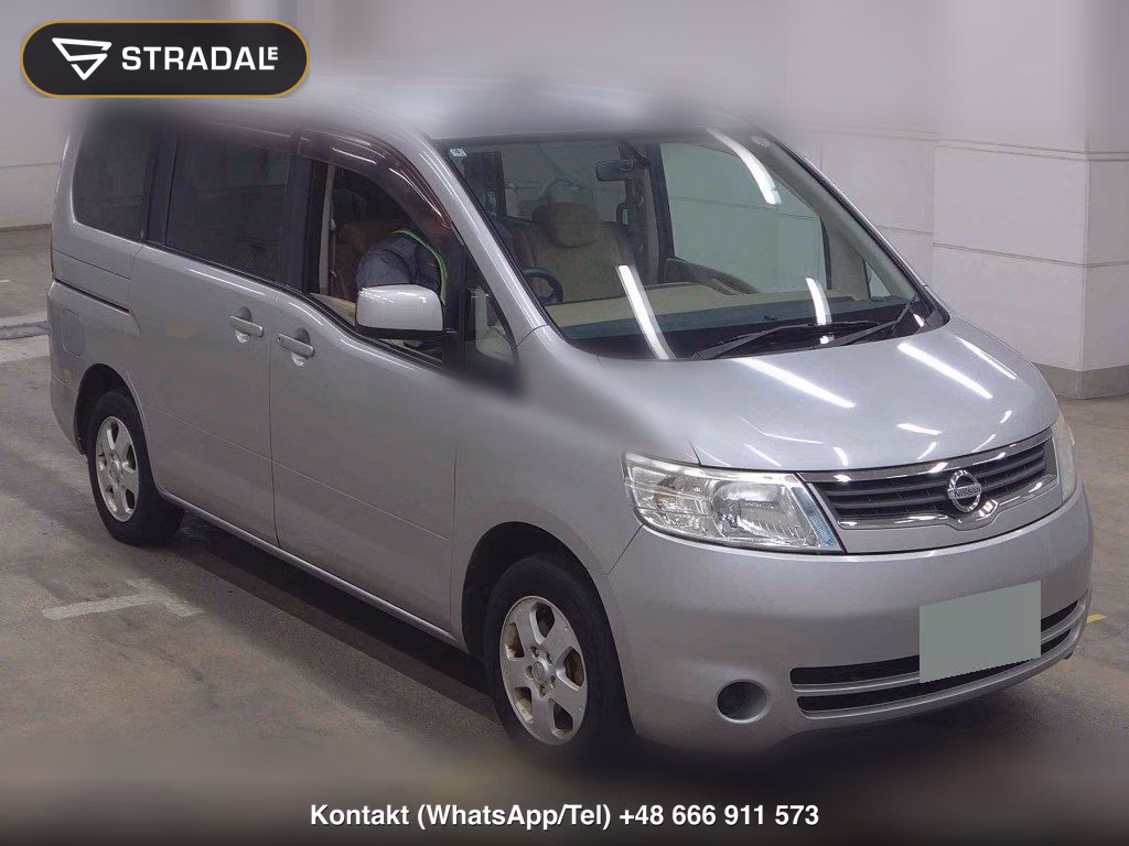 NISSAN SERENA 5D 4WD 20S 2007, aukcja z Japonii, zdjęcie 1