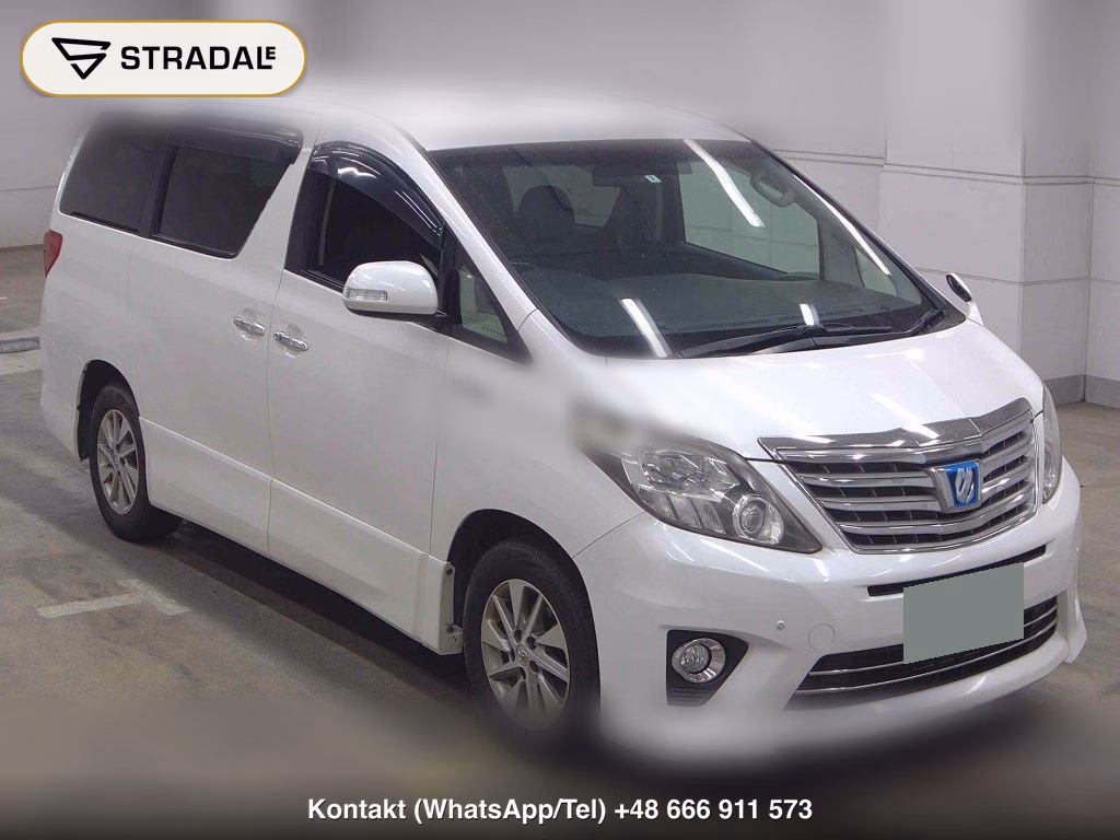 TOYOTA ALPHARD HYBRID 4WD 2012, aukcja z Japonii, zdjęcie 1