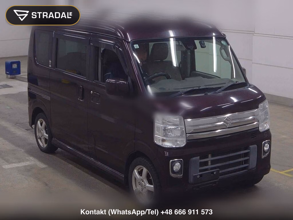 SUZUKI EVERY WAGON 4WD PZ TURBO 2015, aukcja z Japonii, zdjęcie 1