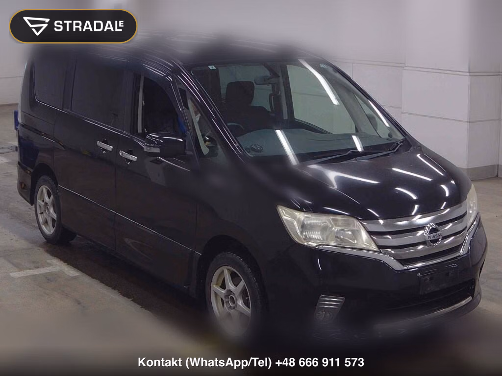 NISSAN SERENA 5D 4WD HIGHWAY STAR V SELECTION 2013, aukcja z Japonii, zdjęcie 1