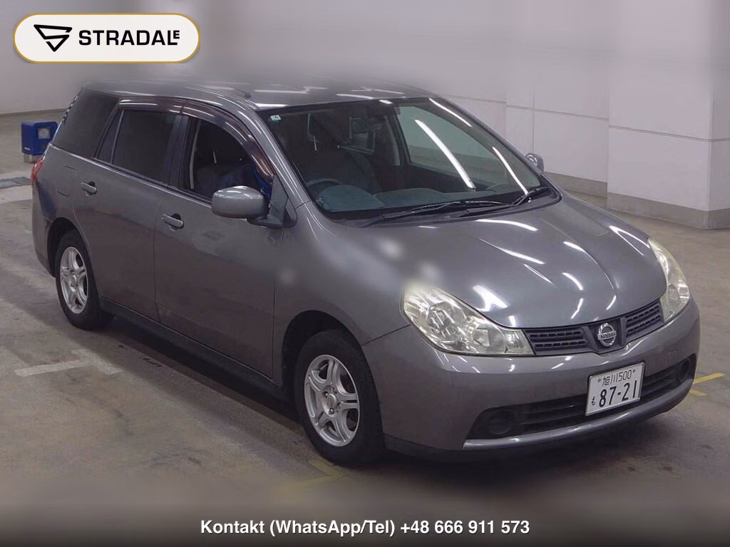 NISSAN WINGROAD 4WD 15RX FOUR 2007, aukcja z Japonii, zdjęcie 1